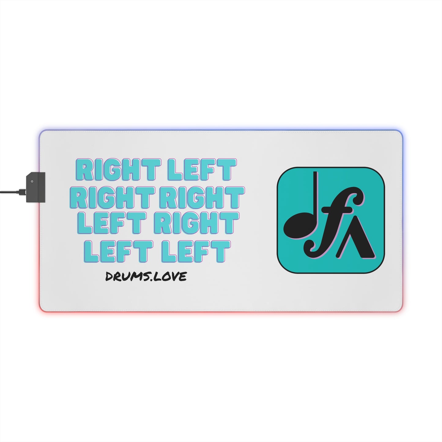 Paradiddle LED Gaming Mouse Pad