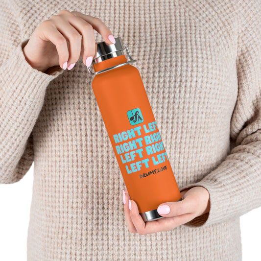 Paradiddle Copper Vacuum Insulated Bottle, 22oz