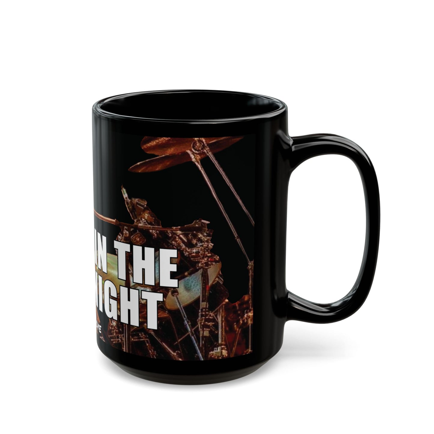 "Love Is in the Air Tonight" Drummer Graphic Coffee Mug (11oz/15oz)