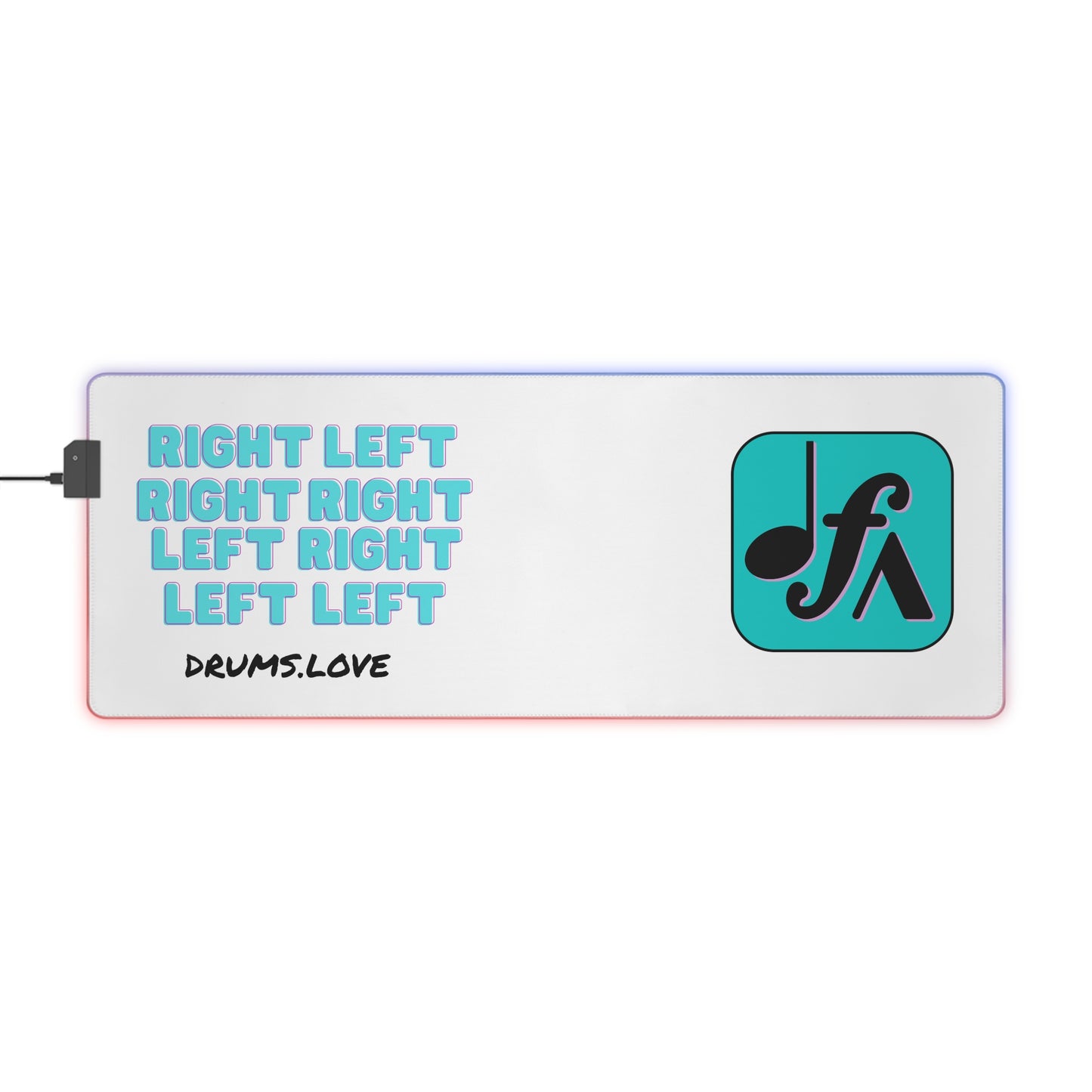 Paradiddle LED Gaming Mouse Pad