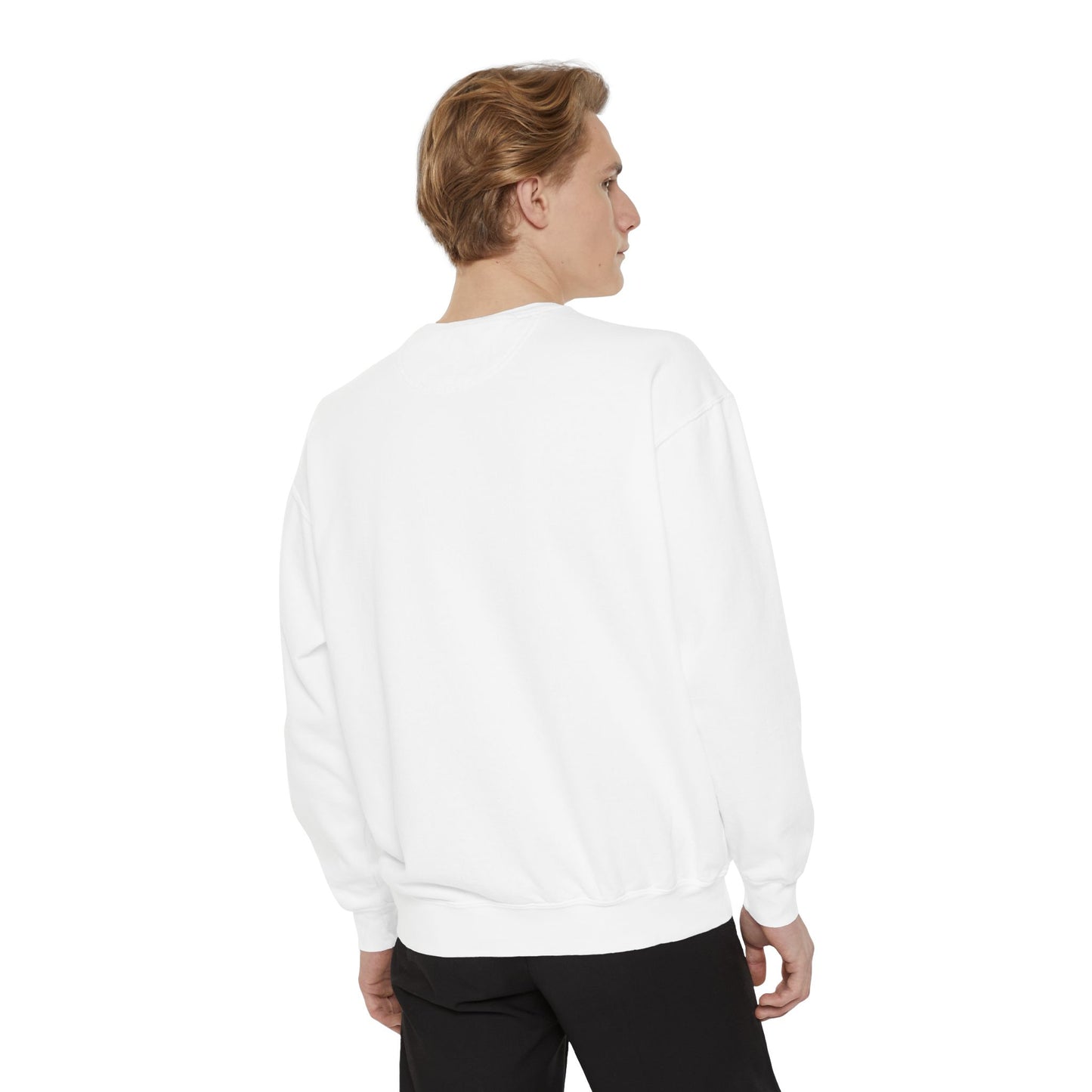 Drummer Heart Sweatshirt — "My Heart Belongs to the Drummer" Funny Band Fan Crewneck
