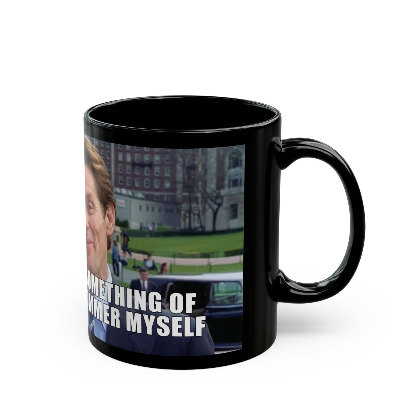 Black Mug — “I’m Something Of A Drummer Myself” Spider-Man Meme Coffee Cup