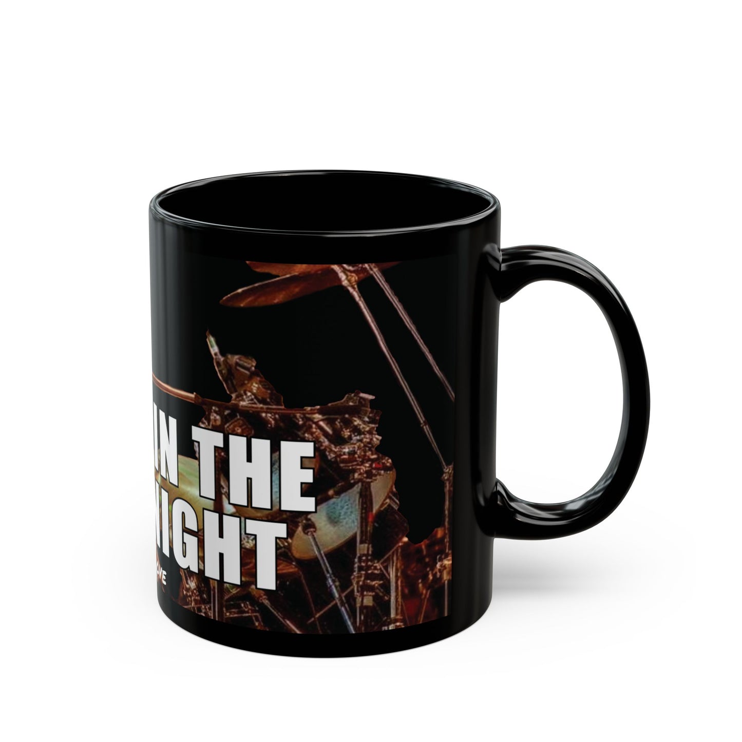 "Love Is in the Air Tonight" Drummer Graphic Coffee Mug (11oz/15oz)