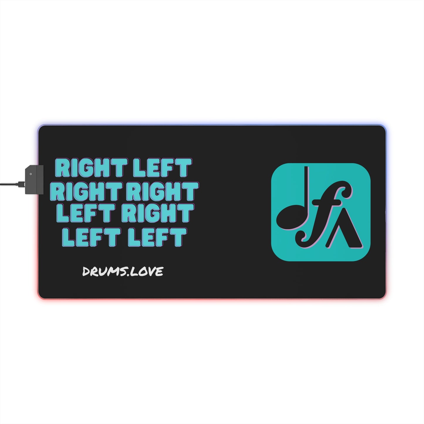 Paradiddle LED Gaming Mouse Pad