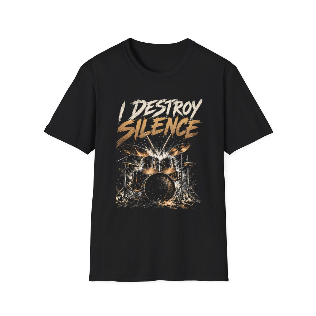 Destroy Silence Drummer T-Shirt