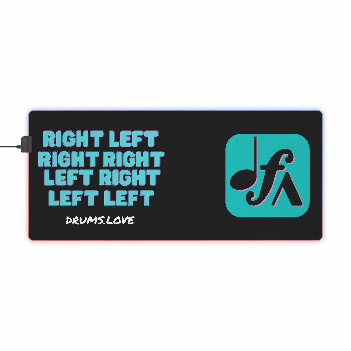 Paradiddle LED Gaming Mouse Pad