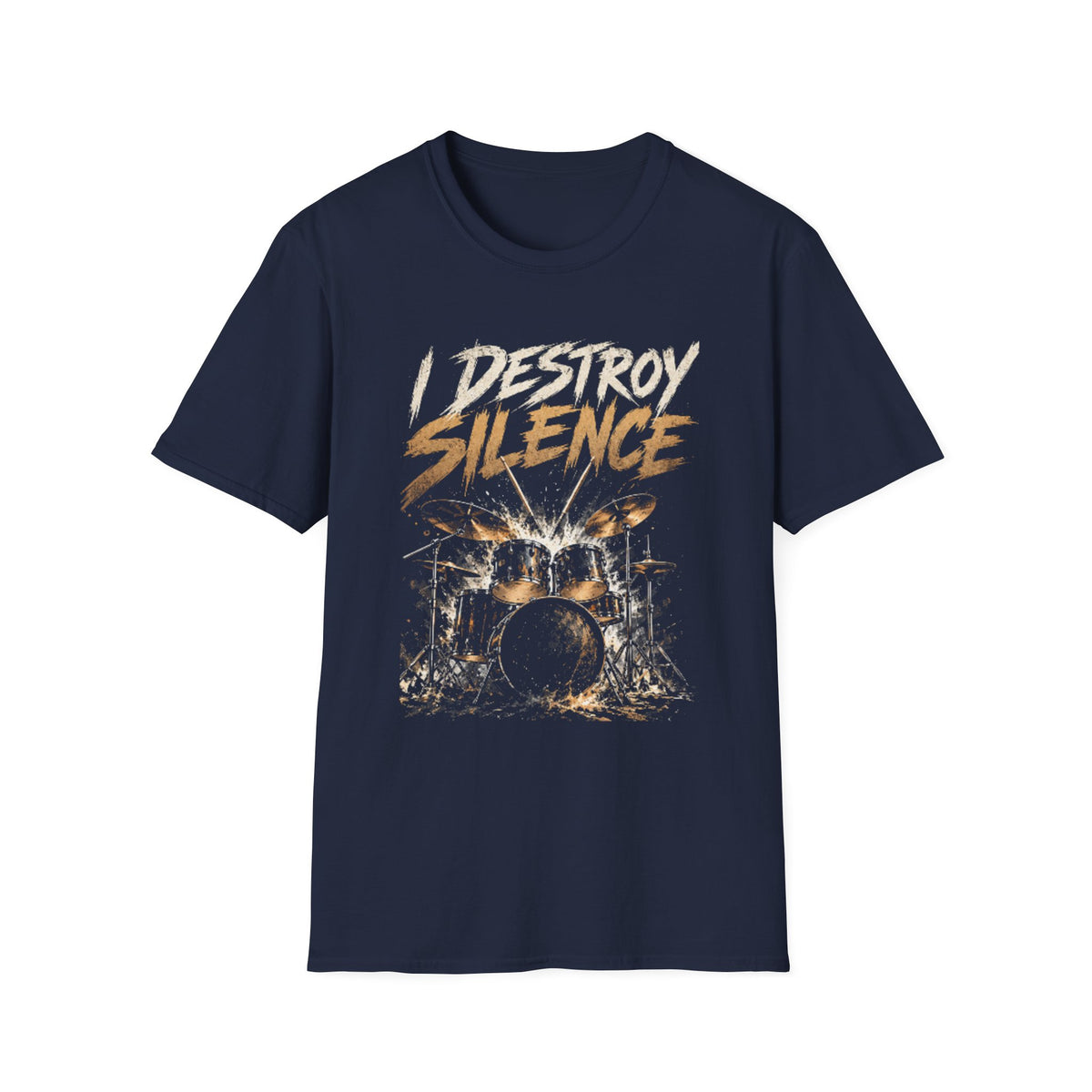 Destroy Silence Drummer T-Shirt