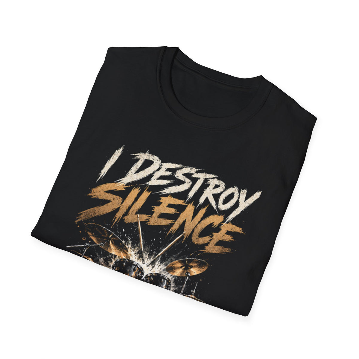 Destroy Silence Drummer T-Shirt